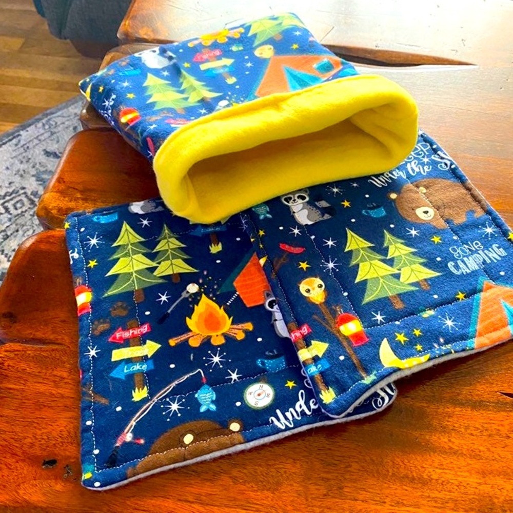 Small pet guinea pig hedgehog rat sack and pads